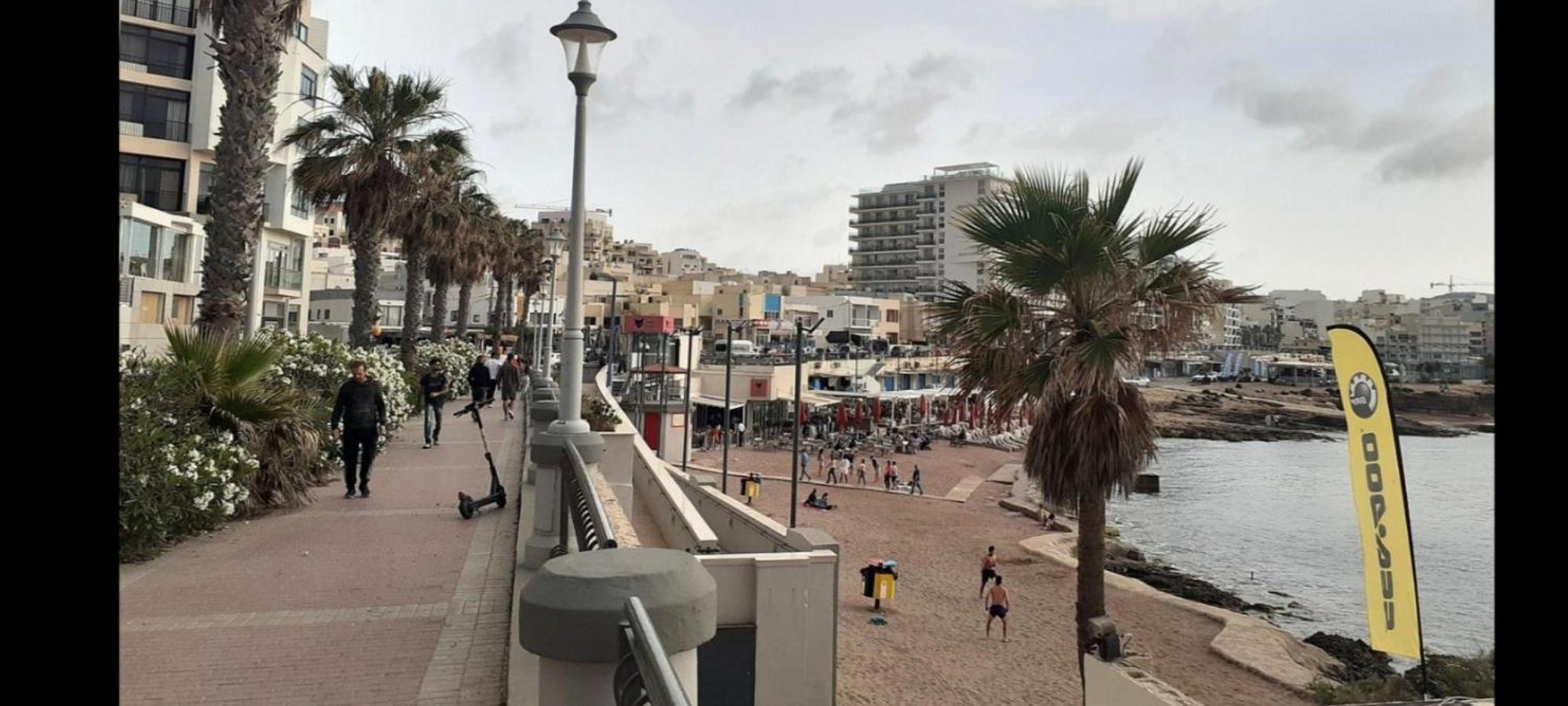 The Palm Court Leilighet San Pawl il-Baħar Eksteriør bilde